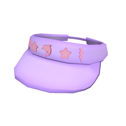 Purple Preppy Trendy Visor's Code & Price - RblxTrade