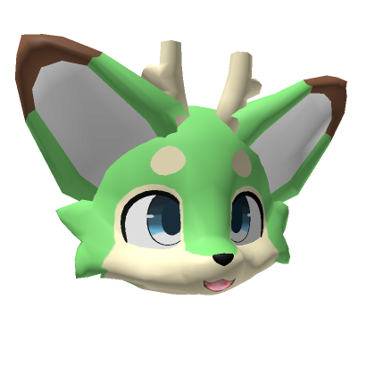 Roblox Item Green Happy Kemono Deer