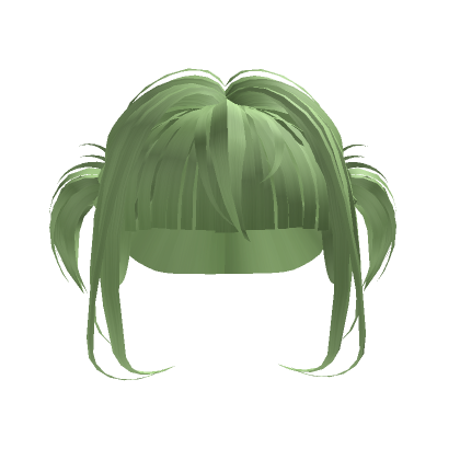 Roblox Item Baby Pigtails Green