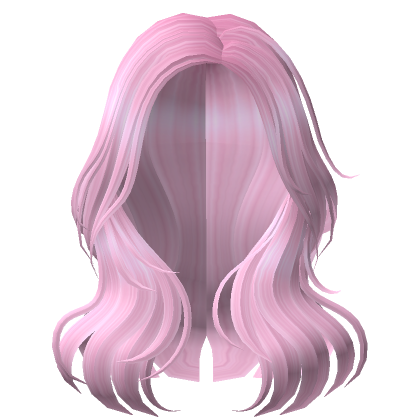 Long Flowy Pink Hair - Roblox