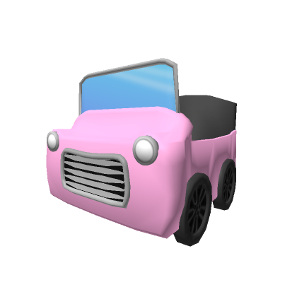 Roblox Item Pink Toy Car