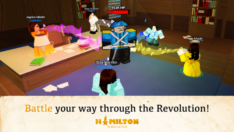 Roblox meets the revolution: Take a look at this new 'Hamilton