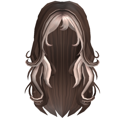 Two-Tone Anime Layered Y2K Messy Hair Brown Blonde's Code & Price -  RblxTrade
