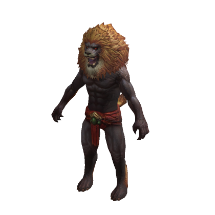 Realistic Lion Full Body Muscle Suit