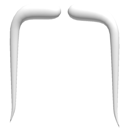 White Long Mustache | Roblox Item - Rolimon's