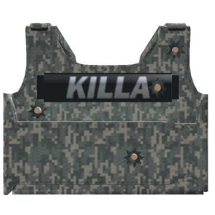 KILLA Camo Bullet Proof Vest | Roblox Item - Rolimon's