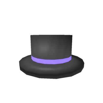 BIG: Purple Banded Top Hat | Roblox Limited Item - Rolimon's
