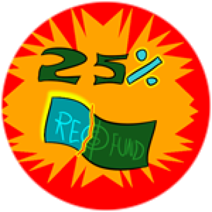 25% More Refund - Roblox