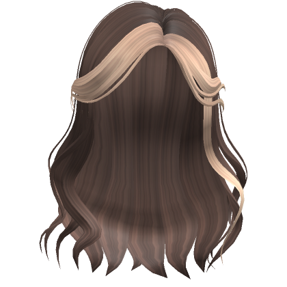 Curly Glam Ponytail in Blonde's Code & Price - RblxTrade