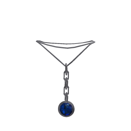 Silver Sapphire Necklace 3.0 | Roblox Item - Rolimon's