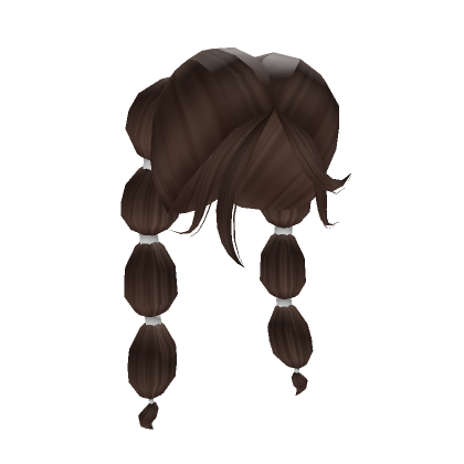 Preppy Braided Wavy Brown Hair's Code & Price - RblxTrade