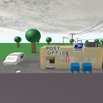 Post Office On Town Of Robloxia