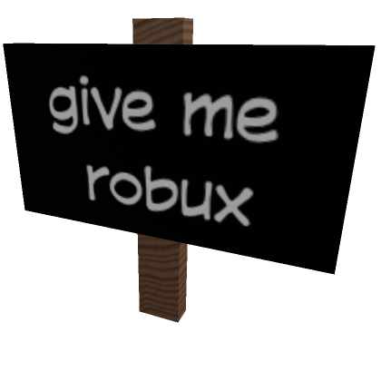 Robux Sign | Roblox Item - Rolimon's