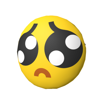 Roblox Item Plead Emoji Mask 🥺