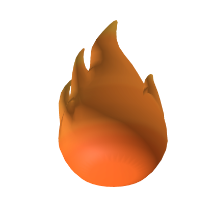 Roblox Item Cartoony Flame Head