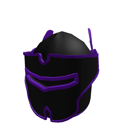 Purple-Edged Helmet | Roblox Item - Rolimon's