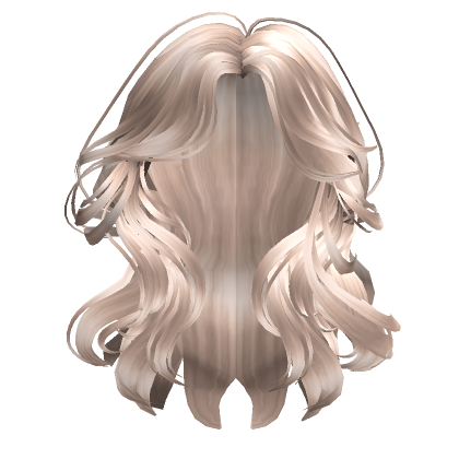 Platinum Long Wavy Hair  Roblox Item - Rolimon's