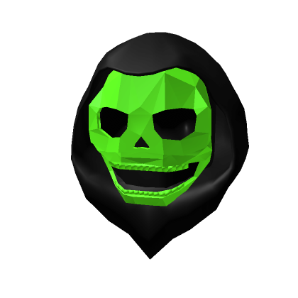 Roblox Item Green Skull Grim Reaper Death Skull Hoodie