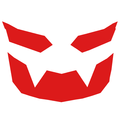 Neon Red Sinister Face [Pumpkin Addon] | Roblox Item - Rolimon's
