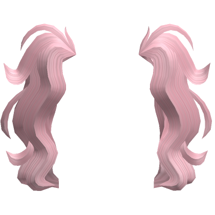 Y2K Messy Aesthetic Pigtails Extension (Pink)'s Code & Price - RblxTrade