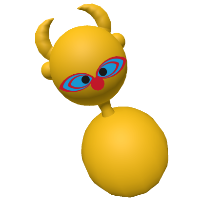 Yellow Linen Dream Monster Emulator Shoulder Buddy