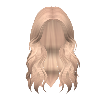 Lush Wavy Hair (Blonde) - Roblox