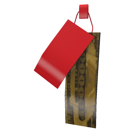 Sprayground store gold tag