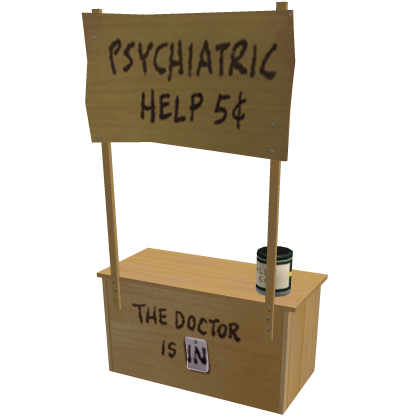 Roblox Item Lucy’s Psychiatry Booth