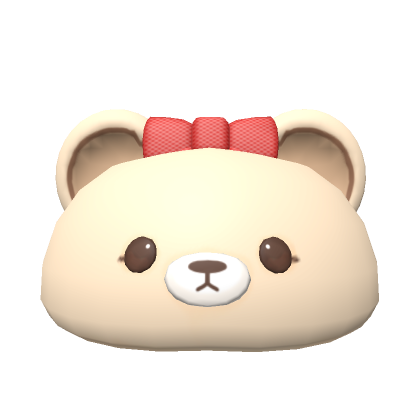Kawaii Fluffy Bear Hat's Code & Price - RblxTrade