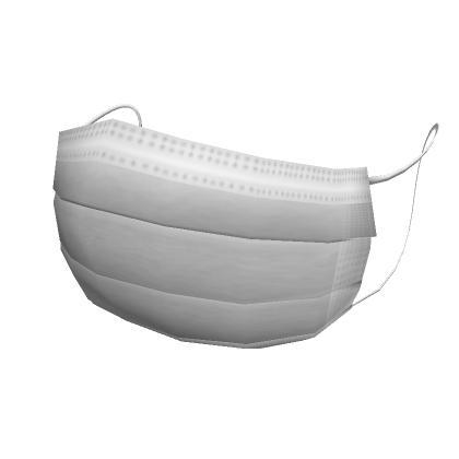 Roblox Item Gray Surgical Mask