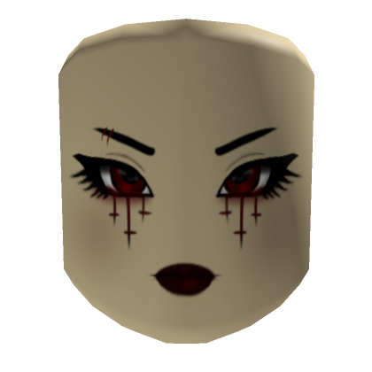ANIMATED) Cursed Scary Face Head's Code & Price - RblxTrade