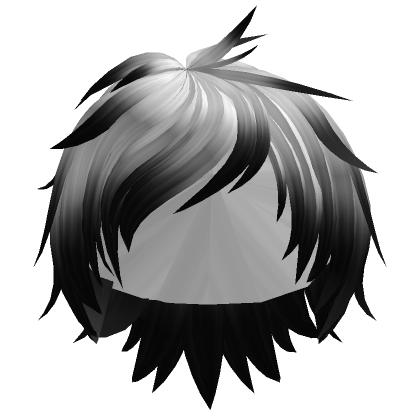 Emo Hair [Black]  Roblox Item - Rolimon's