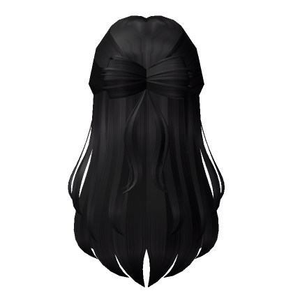 Black Flowy Pigtails - Roblox in 2023  Black hair roblox, Pigtails, Black  hair aesthetic