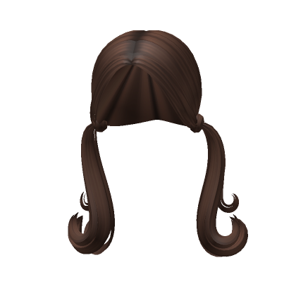 preppy stylish kidcore cute pigtails brown hair's Code & Price - RblxTrade