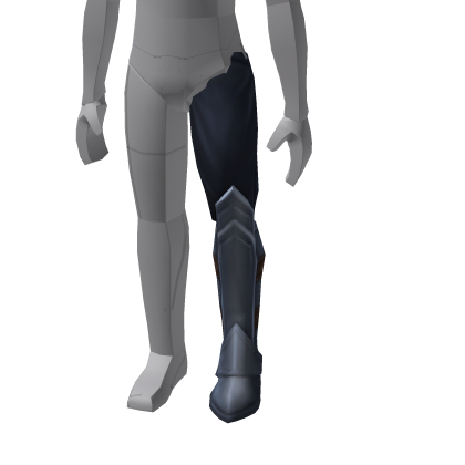 Cythrex, the Darkened Cyborg Knight - Left Leg