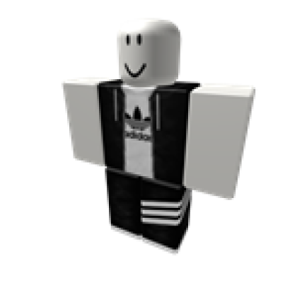 Black adidas roblox online