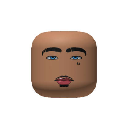 Realistic Man Face - Roblox