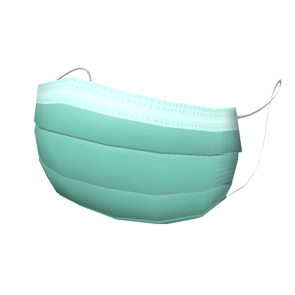 Roblox Item Teal Surgical Mask