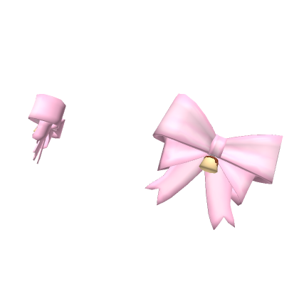 Roblox Item ♡ Cute Pink Pudding Bows