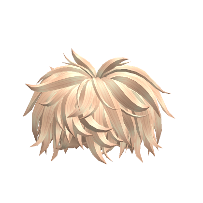 blonde messy boy hair roblox id