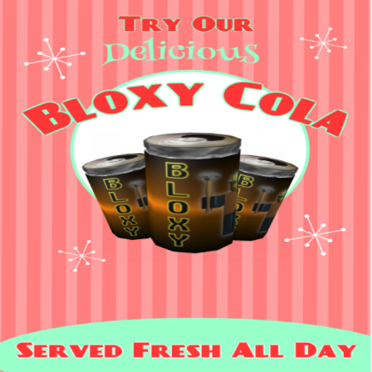 Bloxy Cola Poster