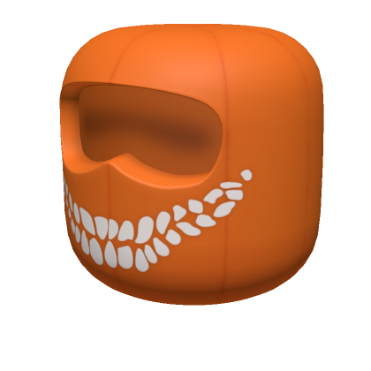 Roblox Item Venom Ski Mask Balaclava || Orange