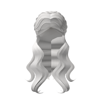 Braided White Hair of Venus with Extension