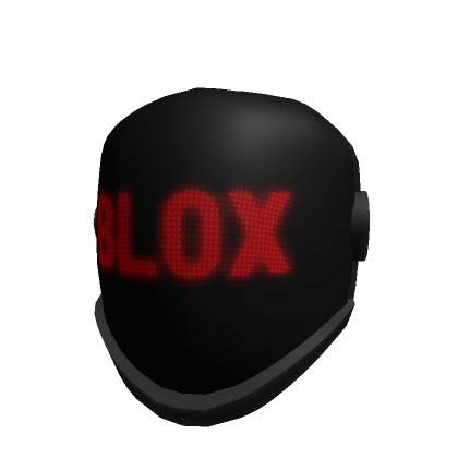 LED Display Helmet: BLOX