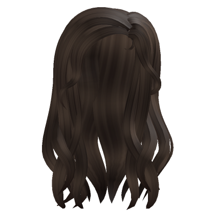Curly iconic hair for iconic people in brown  Brown wavy hair, Black hair  roblox, Brown hair roblox