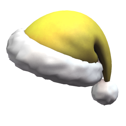 Yellow santa hat hotsell