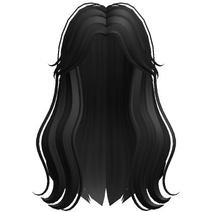 Black Wavy Girl Hair  Roblox Item - Rolimon's