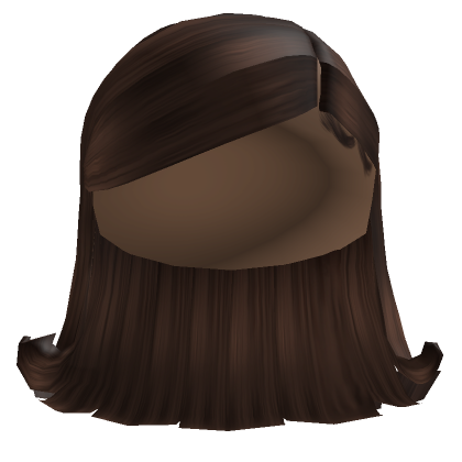 90's Flowy Brown Hair's Code & Price - RblxTrade