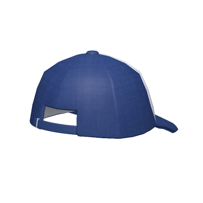 Roblox Item Backwards Blue Cap
