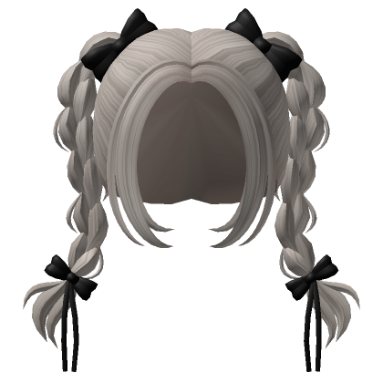 Free Roblox Black Hair PNG Image With Transparent Background png